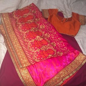 Traditional Indian saree (sari)